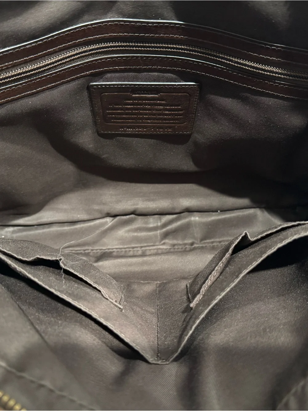 Coach Men’s Bleeker Briefcase 71012 || Vintage Mahogany Brown Leather